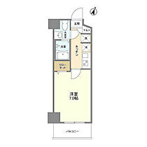 アルファコート西川口26 206 ｜ 埼玉県川口市並木2丁目（賃貸マンション1K・2階・22.07㎡） その2