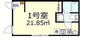 東京都豊島区東池袋2丁目（賃貸アパート1R・1階・21.85㎡） その2