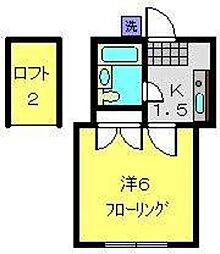間取図画像 1K