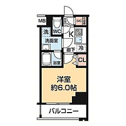 間取図画像 1K