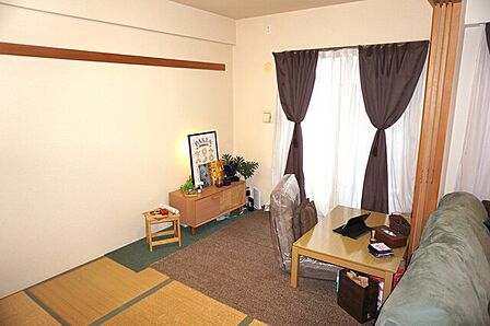 洋室とつなげて利用できる和室はリラックス空間