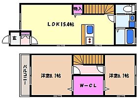 三条南セントロイエル  ｜ 兵庫県芦屋市三条南町（賃貸テラスハウス2LDK・--・70.80㎡） その2