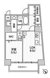 ROOTsHigashiNagasaki 1LDKの間取図画像