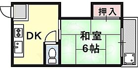 錦マンション  ｜ 兵庫県神戸市灘区篠原南町７丁目5番19号（賃貸マンション1DK・4階・20.00㎡） その2