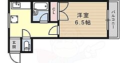 ハウゼY&K 1Kの間取図画像