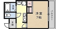 コンフォート・ヴィラ 1Kの間取図画像