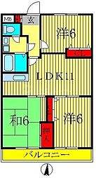 クオリティ・ダイカン 3LDKの間取図画像