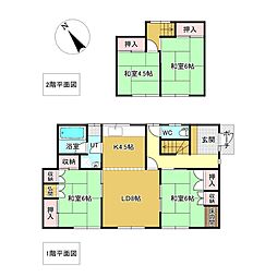 美幌町字西2条南2丁目2番 戸建て