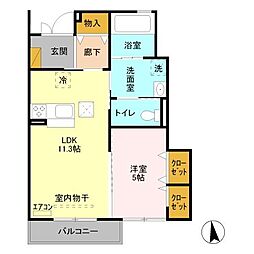 元加治駅 7.5万円