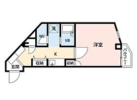 クレセントくすのき台  ｜ 埼玉県所沢市くすのき台３丁目（賃貸マンション1K・4階・22.93㎡） その2