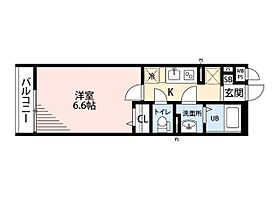 ベノーネ西所沢  ｜ 埼玉県所沢市西所沢１丁目（賃貸マンション1K・2階・22.35㎡） その2