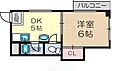 コスモ新北野4階4.5万円