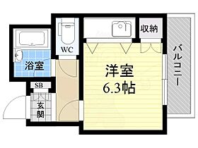 大阪府大阪市淀川区新北野３丁目（賃貸マンション1K・2階・21.08㎡） その2