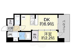 セレニテ十三ミラク  ｜ 大阪府大阪市淀川区十三本町２丁目4番14号（賃貸マンション1DK・4階・25.44㎡） その2