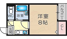 香川ハイツ 402 ｜ 大阪府大阪市西淀川区柏里１丁目11番1号（賃貸マンション1K・4階・21.50㎡） その2