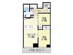 ジオタワー大阪十三 4階