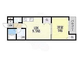 EIJU三津屋中 3階/-