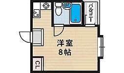 シティ塚本 ワンルームの間取図画像