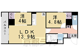 Ｒ－Ｇｒａｎｔｓ堀川五条ビル 602 ｜ 京都府京都市下京区醒ケ井通六条上る佐女牛井町（賃貸マンション2LDK・6階・55.50㎡） その2