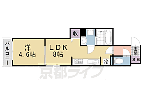 京都府京都市伏見区深草石橋町（賃貸アパート1LDK・1階・31.50㎡） その2