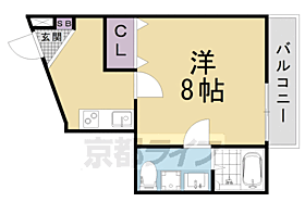 京都府京都市山科区大宅古海道町（賃貸アパート1K・2階・24.51㎡） その2