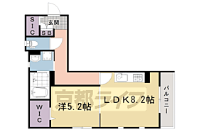 京都府京都市右京区太秦安井水戸田町（賃貸アパート1LDK・1階・41.82㎡） その2