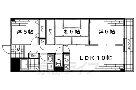 京都府京都市伏見区向島津田町（賃貸マンション3LDK・1階・66.40㎡） その2