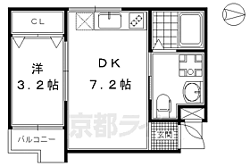 ＷＥＳＴ9五条烏丸 203 ｜ 京都府京都市下京区卜味金仏町（賃貸マンション1DK・2階・24.71㎡） その2