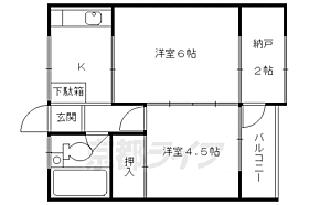 京都府京都市伏見区深草開土町（賃貸マンション2K・2階・34.97㎡） その2