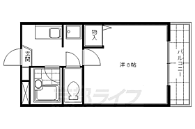 京都府京都市伏見区深草キトロ町（賃貸マンション1K・4階・24.91㎡） その2