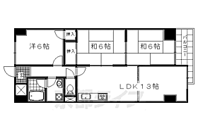 インペリアル京都 903 ｜ 京都府京都市下京区七条御所ノ内北町（賃貸マンション3LDK・9階・67.10㎡） その2