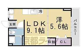 京都府京都市伏見区桃山町中島町（賃貸マンション1LDK・2階・32.37㎡） その2