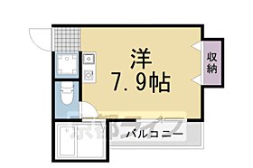 クロール二条 203 ｜ 京都府京都市中京区西ノ京職司町（賃貸マンション1R・2階・18.00㎡） その2