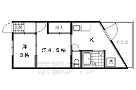 京都府京都市伏見区深草相深町（賃貸アパート2K・1階・20.00㎡） その2