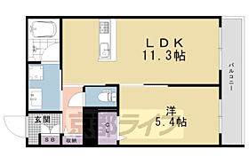 エスポワールＫ2　京都駅西 202 ｜ 京都府京都市下京区木津屋橋通堀川西入木津屋町（賃貸マンション1LDK・2階・41.90㎡） その2