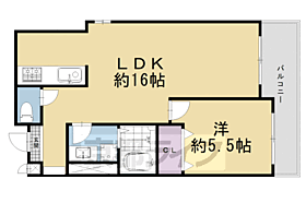 メロディーハイム蛸薬師 601 ｜ 京都府京都市中京区蛸薬師通柳馬場東入ル油屋町（賃貸マンション1LDK・6階・49.03㎡） その2