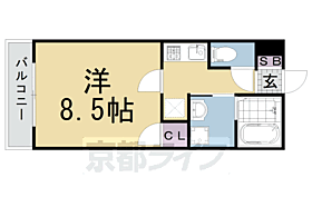 京都府京都市伏見区両替町15丁目（賃貸マンション1K・5階・25.50㎡） その2