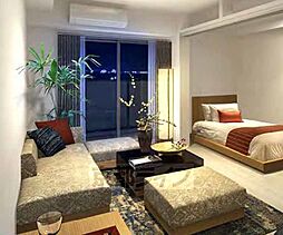 ソルテラス京都西院　ＳＴＡＴＩＯＮ　ＳＩＤＥ 107 1階1Kのリビング/ダイニング