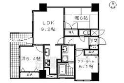間取図画像 2SLDK