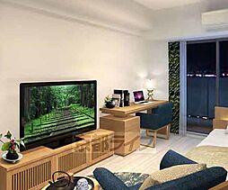 ソルテラス京都ＪＵＪＯ薫 804 8階1Kのリビング/ダイニング