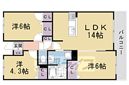 阪急京都本線 西院駅 徒歩13分