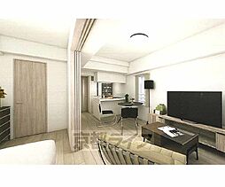 プレサンス十条凛華 723 7階1LDKのリビング/ダイニング