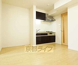 京阪宇治線 観月橋駅 徒歩7分の賃貸アパート 1階1DKのリビング/ダイニング