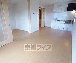 JR山陰本線 嵯峨嵐山駅 徒歩20分の賃貸アパート 2階2LDKのリビング/ダイニング