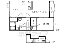 JR東海道・山陽本線 山科駅 徒歩12分 1階/-