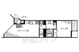 京都市営烏丸線 丸太町駅 徒歩5分 4階/-