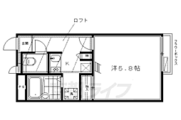 レオパレスイン京都 2階/203