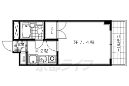 京福電気鉄道北野線 北野白梅町駅 徒歩15分