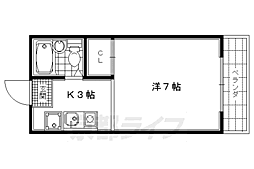 京都市営烏丸線 北大路駅 徒歩22分 2階/-