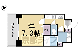京福電気鉄道北野線 北野白梅町駅 徒歩15分 6階/-